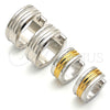 Stainless Steel Huggie Hoop, Polished, Steel Finish, 02.230.0053.20