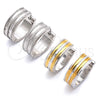Stainless Steel Huggie Hoop, Matte Finish, Steel Finish, 02.230.0058.20