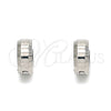 Stainless Steel Huggie Hoop, Polished, Steel Finish, 02.255.0005.10