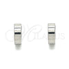 Stainless Steel Huggie Hoop, Polished, Steel Finish, 02.255.0007.10