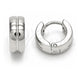 Stainless Steel Huggie Hoop, Polished, Steel Finish, 02.255.0010.10