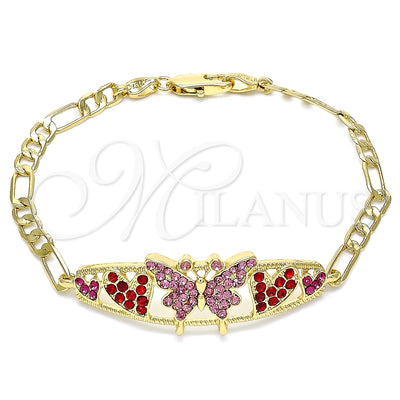 Dorado Oro Laminado Pulsera, vista principal del producto por Mayoreo, vista principal del producto