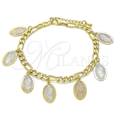 Pulsera de Oro Laminado 03.351.0119.08 por Mayoreo, vista principal del producto