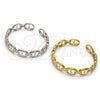 Oro Laminado Individual Bangle, Gold Filled Style Puff Mariner Design, Polished, Golden Finish, 07.341.0004 (Thickness, One size fits all)