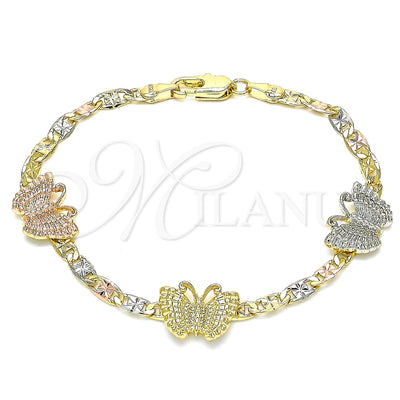 Dorado Oro Laminado Pulsera, vista principal del producto por Mayoreo, vista principal del producto