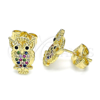 Gold Filled Gold-Filled Owl Earrings 02.156.0546.1 for wholesale, main product view