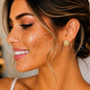 Gold Filled Ring — Stud Earring Matte 02. — main product view — SKU 141780 | Oro Laminado anillo — Stud Earring Matte 02. — SKU 141780