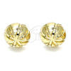 Gold Filled Ring — Stud Earring Polished 02. — alternate product view — SKU 141790 | Oro Laminado anillo — Stud Earring pulido 02. — SKU 141790
