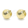 Gold Filled Ring — Stud Earring Polished 02. — alternate product view — SKU 141794 | Oro Laminado anillo — Stud Earring pulido 02. — SKU 141794
