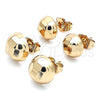 Gold Filled Ring — Stud Earring Polished 02. — alternate product view — SKU 141794 | Oro Laminado anillo — Stud Earring pulido 02. — SKU 141794
