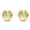 Gold Filled Ring — Stud Earring Diamond Cutting 02. — alternate product view — SKU 141796 | Oro Laminado anillo — Stud Earring Diamond Cutting 02. — SKU 141796