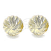 Gold Filled Ring — Stud Earring Diamond Cutting 02. — alternate product view — SKU 141806 | Oro Laminado anillo — Stud Earring Diamond Cutting 02. — SKU 141806