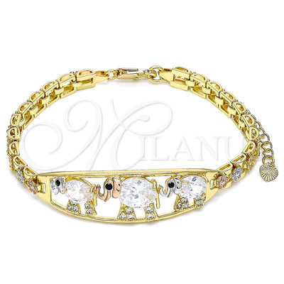 Dorado Oro Laminado Pulsera, vista principal del producto por Mayoreo, vista principal del producto