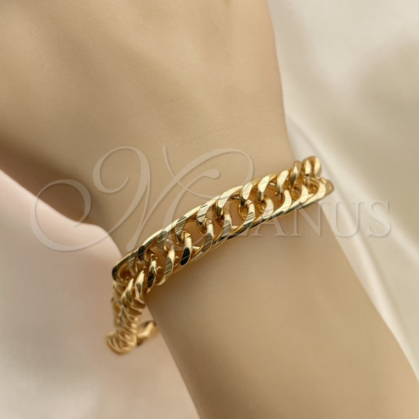 Gold Filled Bracelet — Basic Bracelet Polished 03. 10 MM Thickness 9 — alternate product view — SKU 142019 | Oro Laminado brazalete — básico Bracelet pulido 03. 10 MM Thickness 9 — SKU 142019