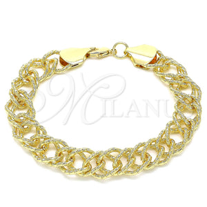 Gold Filled Bracelet — Basic Bracelet Diamond Cutting 03. 13 MM Thickness — main product view — SKU 142020 | Oro Laminado brazalete — básico Bracelet Diamond Cutting 03. 13 MM Thickness — SKU 142020