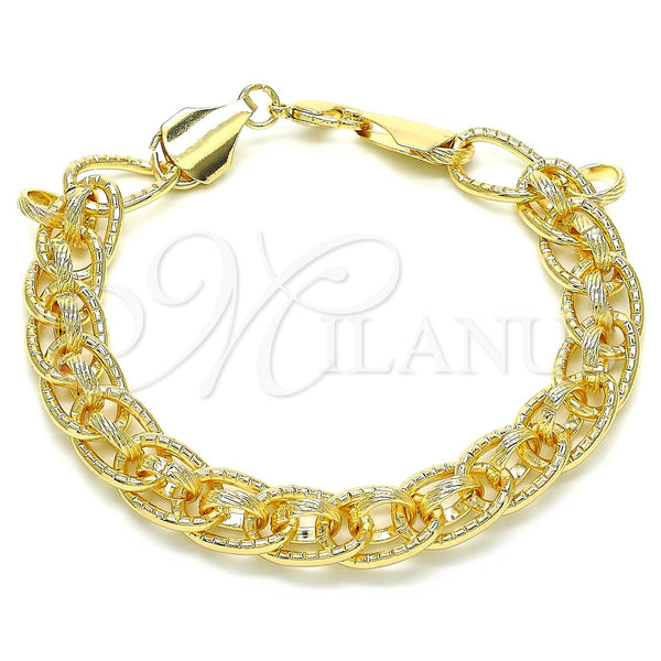 Gold Filled Bracelet — Basic Bracelet Polished 03. 11 MM Thickness 9 — main product view — SKU 142032 | Oro Laminado brazalete — básico Bracelet pulido 03. 11 MM Thickness 9 — SKU 142032