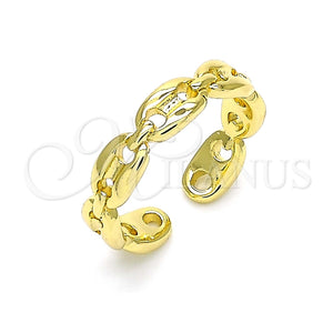 Gold Filled Ring — Elegant Ring Puff Mariner Design Polished 01. One — main product view — SKU 142058 | Oro Laminado anillo — Elegant Ring Puff Mariner diseño pulido 01. One — SKU 142058