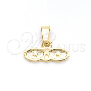 Gold Filled Pendant — Religious Pendant Red Polished 05.02. — main product view — SKU 142164 | Oro Laminado dije — Religious Pendant Red pulido 05.02. — SKU 142164