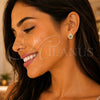 Gold Filled Ring — Stud Earring Hand of God and Judaica Design — alternate product view — SKU 142237 | Oro Laminado anillo — Stud Earring Hand of God and Judaica diseño — SKU 142237