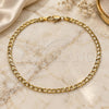 Oro Laminado Basic Bracelet, Gold Filled Style Curb Design, Polished, Golden Finish, 04.213.0086.08 (03 MM Thickness, 8 Inches Length)