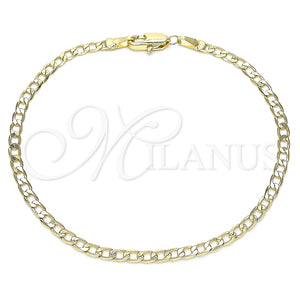 Gold Filled Bracelet — Basic Bracelet Curb Design Polished 04. 03 MM — main product view — SKU 142269 | Oro Laminado brazalete — básico Bracelet Curb diseño pulido 04. 03 MM — SKU 142269