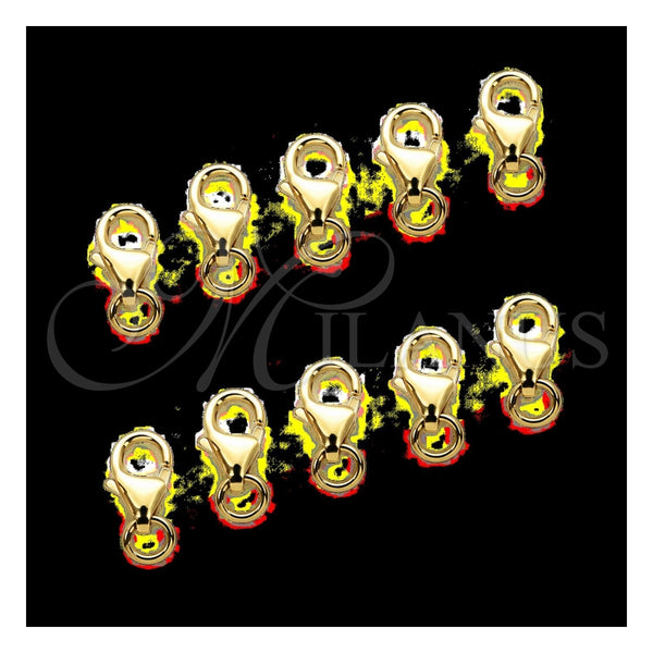 Oro Laminado Lock, Gold Filled Style Polished, Golden Finish, 12.33.0001