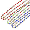 Oro Laminado Necklace and Bracelet, Gold Filled Style Evil Eye Design, Blue Resin Finish, Golden Finish, 06.63.0255.2