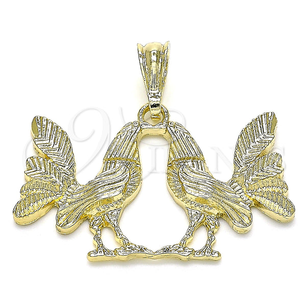 Gold Filled Pendant — Fancy Pendant Polished 05. — main product view — SKU 142741 | Oro Laminado dije — elegante Pendant pulido 05. — SKU 142741