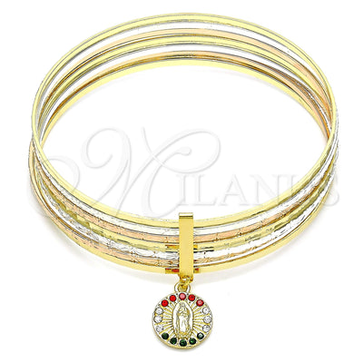 Gold-Filled Guadalupe Bangle 07.253.0004.1.05 — main product image — SKU 142772 | Brazalete de Oro Laminado 07.253.0004.1.05 — imagen principal del producto — SKU 142772