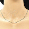 Oro Laminado Basic Necklace, Gold Filled Style Mariner Design, Polished, Golden Finish, 04.213.0217.18 (02 MM Thickness, 18 Inches Length)
