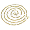 Oro Laminado Basic Necklace, Gold Filled Style Polished, Golden Finish, 04.213.0218.18 (02 MM Thickness, 18 Inches Length)