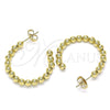 Gold Filled Ring — Stud Earring Ball Design Polished 02. — alternate product view — SKU 142953 | Oro Laminado anillo — Stud Earring Ball diseño pulido 02. — SKU 142953