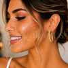 Gold Filled Ring — Stud Earring Ball Design Polished 02. — alternate product view — SKU 142954 | Oro Laminado anillo — Stud Earring Ball diseño pulido 02. — SKU 142954