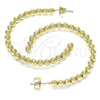 Gold Filled Ring — Stud Earring Ball Design Polished 02. — alternate product view — SKU 142954 | Oro Laminado anillo — Stud Earring Ball diseño pulido 02. — SKU 142954