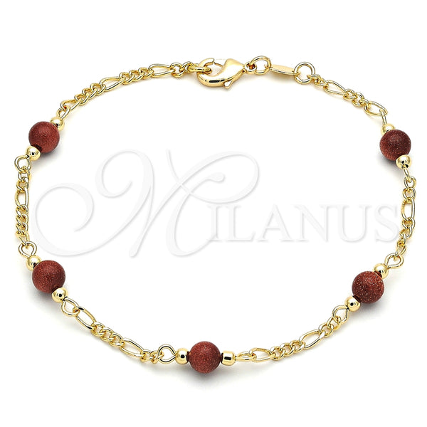 Gold-Filled Ball Anklet 04.63.1410.10 — main product image — SKU 142997 | Tobillera de Oro Laminado 04.63.1410.10 — imagen principal del producto — SKU 142997
