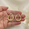 Oro Laminado Small Hoop, Gold Filled Style Polished, Golden Finish, 02.170.0235.25