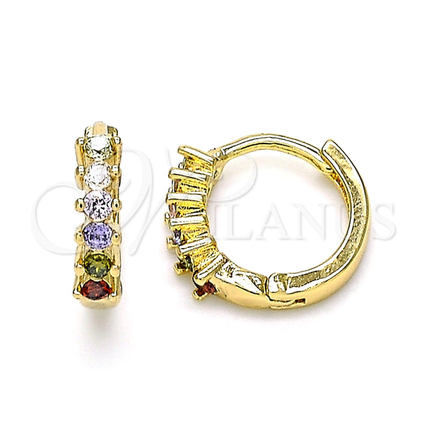 Gold Filled Gold-Filled Hoop Earrings 02.284.0033.12 for wholesale, main product view