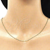 Oro Laminado Basic Necklace, Gold Filled Style Polished, Golden Finish, 04.213.0226.24 (02 MM Thickness, 24 Inches Length)