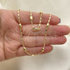 Oro Laminado Basic Necklace, Gold Filled Style Polished, Golden Finish, 04.213.0227.18 (02 MM Thickness, 18 Inches Length)