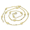 Oro Laminado Basic Necklace, Gold Filled Style Polished, Golden Finish, 04.213.0227.18 (02 MM Thickness, 18 Inches Length)