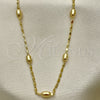 Oro Laminado Basic Necklace, Gold Filled Style Polished, Golden Finish, 04.213.0227.18 (02 MM Thickness, 18 Inches Length)
