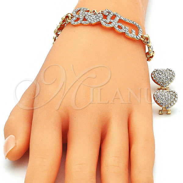 Gold Filled Ring — Necklace Bracelet and Earring Hugs and Kisses and — alternate product view — SKU 143142 | Oro Laminado anillo — Necklace Bracelet and Earring Hugs and Kisses and — SKU 143142