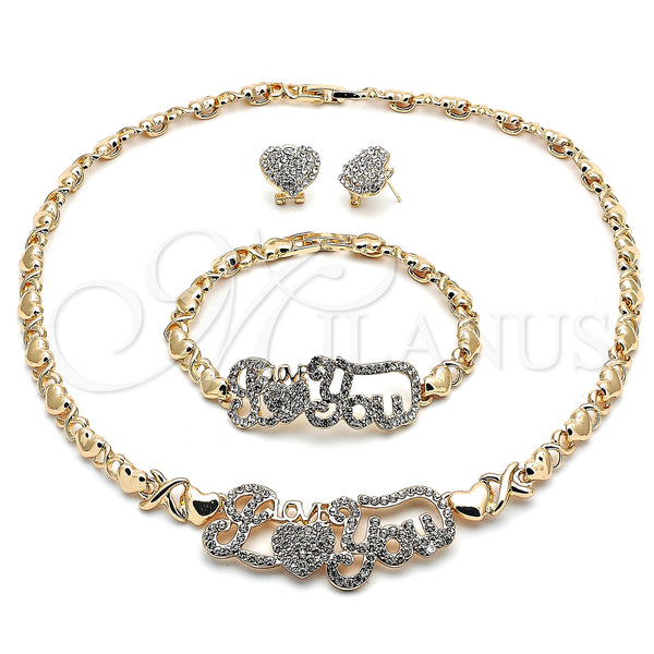 Gold Filled Ring — Necklace Bracelet and Earring Hugs and Kisses and — main product view — SKU 143142 | Oro Laminado anillo — Necklace Bracelet and Earring Hugs and Kisses and — SKU 143142