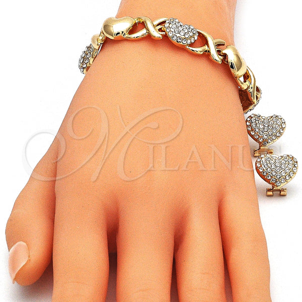 Gold Filled Ring — Necklace Bracelet and Earring Hugs and Kisses and — alternate product view — SKU 143145 | Oro Laminado anillo — Necklace Bracelet and Earring Hugs and Kisses and — SKU 143145