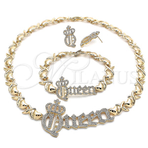 Gold Filled Ring — Necklace Bracelet and Earring Hugs and Kisses and — main product view — SKU 143148 | Oro Laminado anillo — Necklace Bracelet and Earring Hugs and Kisses and — SKU 143148