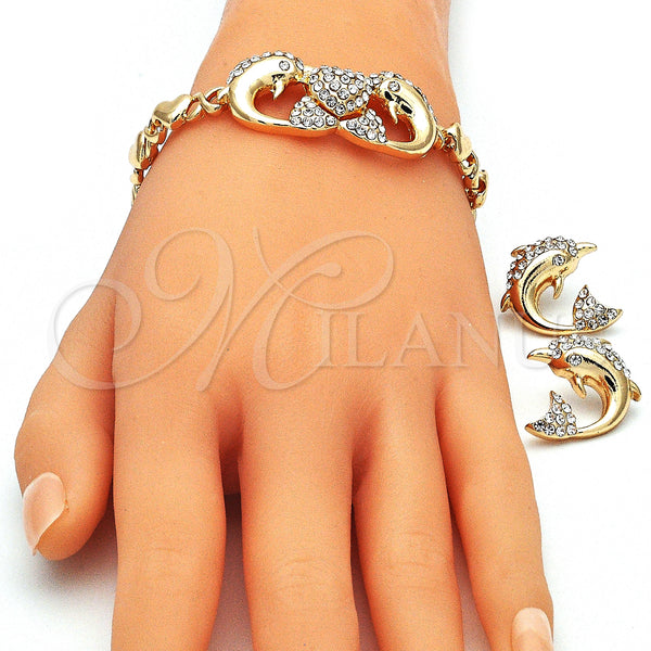 Gold Filled Ring — Necklace Bracelet and Earring Hugs and Kisses and — alternate product view — SKU 143149 | Oro Laminado anillo — Necklace Bracelet and Earring Hugs and Kisses and — SKU 143149