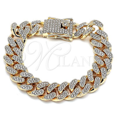 Gold Filled Gold-Filled Miami Cuban Bracelet 03.372.0001.08 for wholesale, main product view