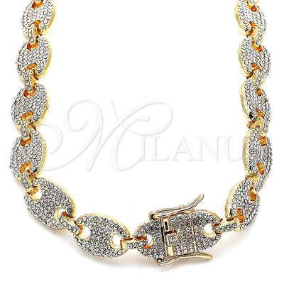 Gold Filled Gold-Filled Puff Mariner Necklace 03.372.0006.18 for wholesale, main product view
