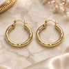Oro Laminado Medium Hoop, Gold Filled Style Polished, Golden Finish, 02.170.0262.30