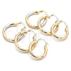Oro Laminado Medium Hoop, Gold Filled Style Polished, Golden Finish, 02.170.0262.30